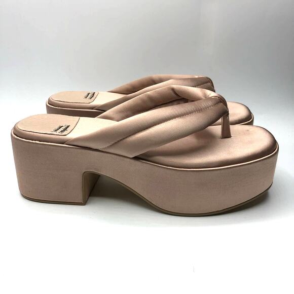 Jeffrey Campbell Luau Platform Thong Sandal Size 6 - Picture 5 of 12